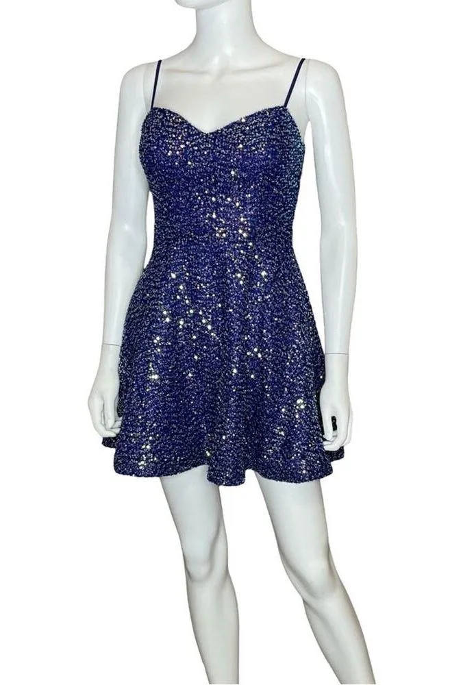 CITY STUDIO Juniors' Sequin Open - Image 2