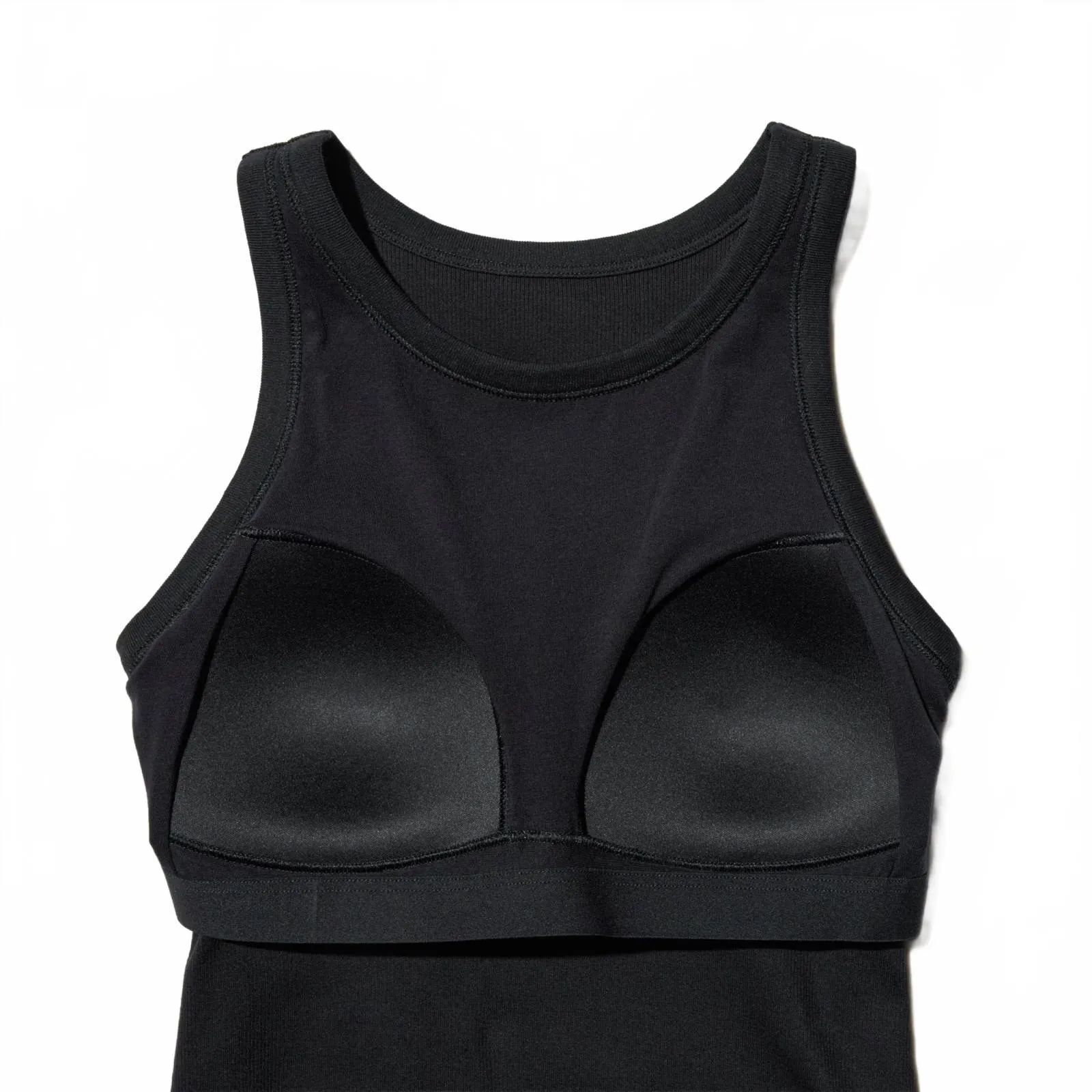 Uniqlo Ribbed Bra Dress Black NWT XS - Image 2