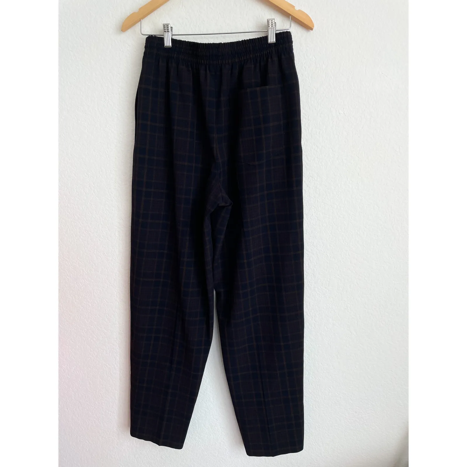 WILFRED ARITZIA Plaid Slim Trouser Pants - Image 6