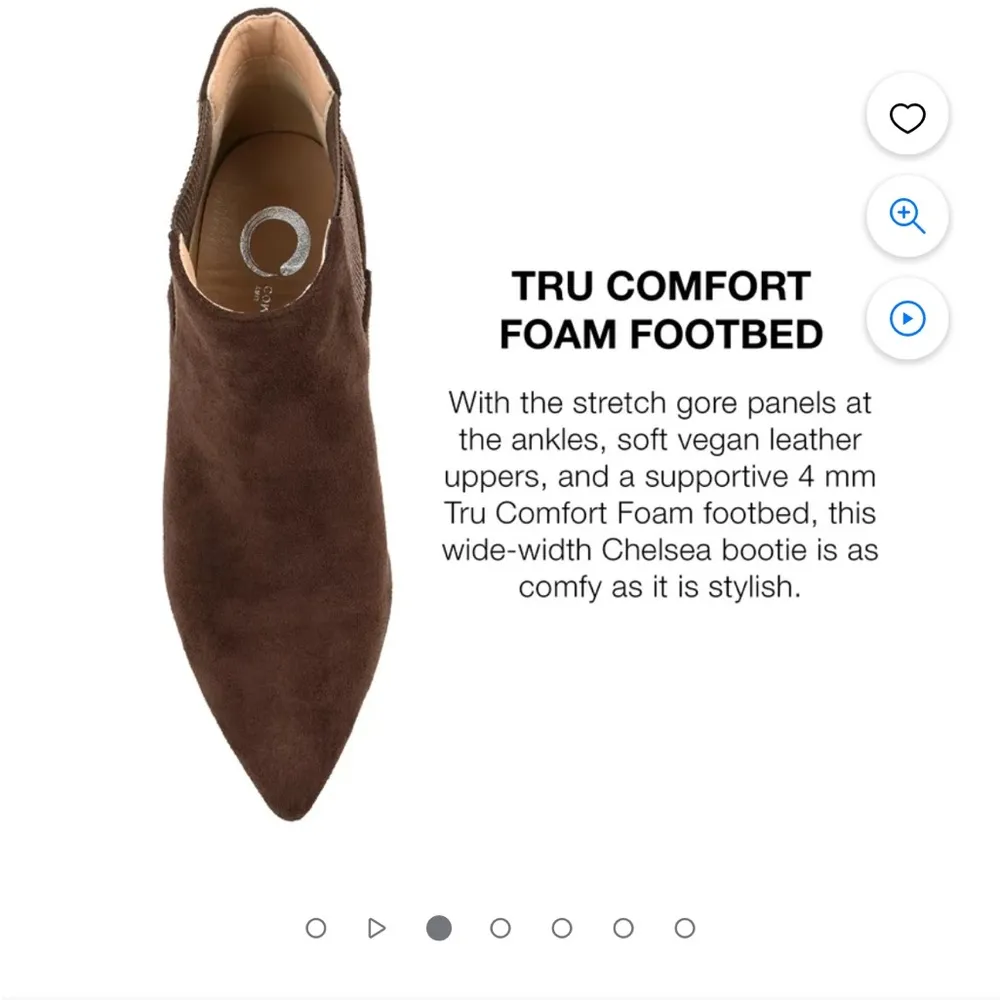 Target The Comfort Foam Heeled Boot - Image 2