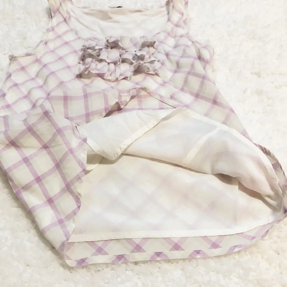 🆕 GAP lattice ruffle cotton tank top… - Image 7