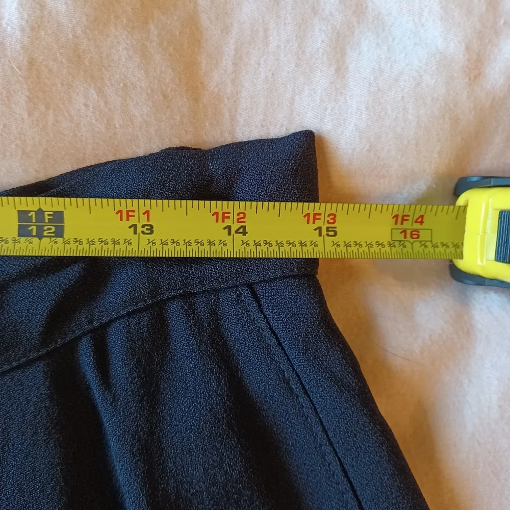 Vintage Sonia Rykiel Black Suit Jacket / Blazer and Pants Size M - Image 13