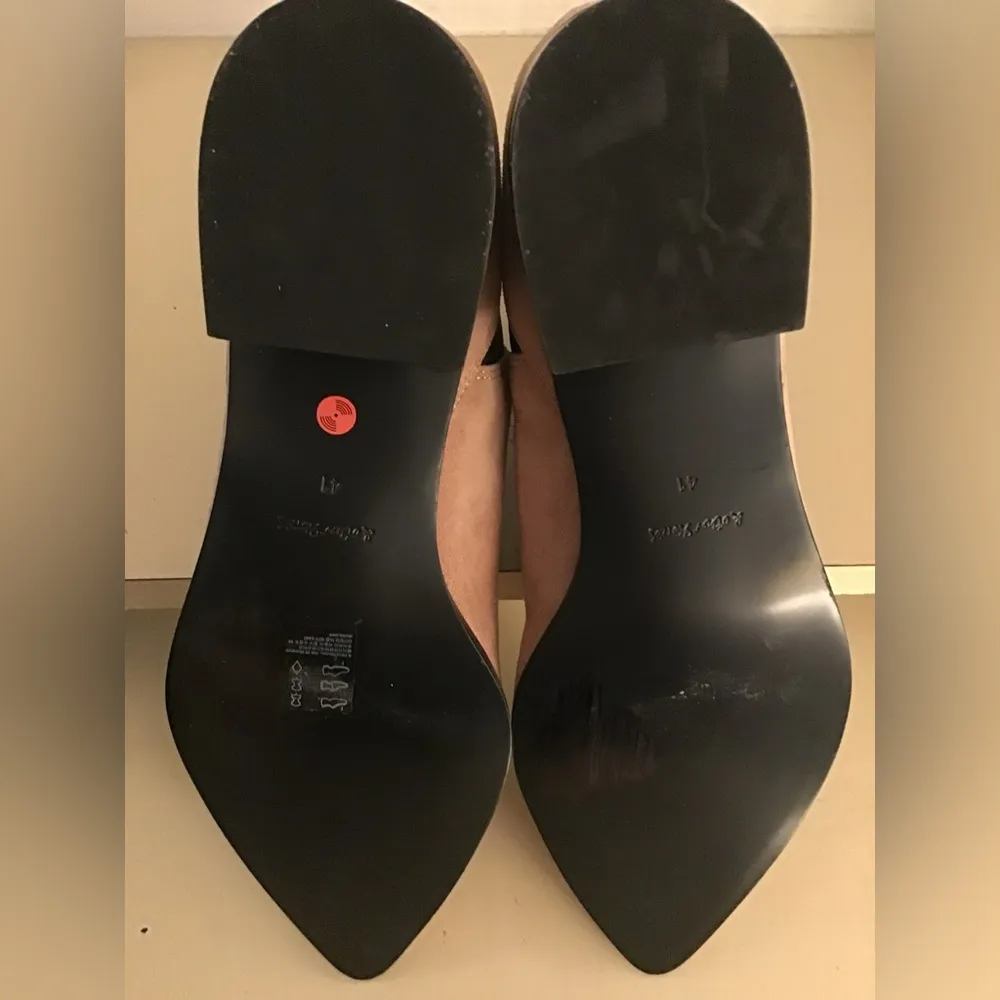 & Other Stories women mauve suede ankle boots US 10.5 Euro 41.5 - Image 6