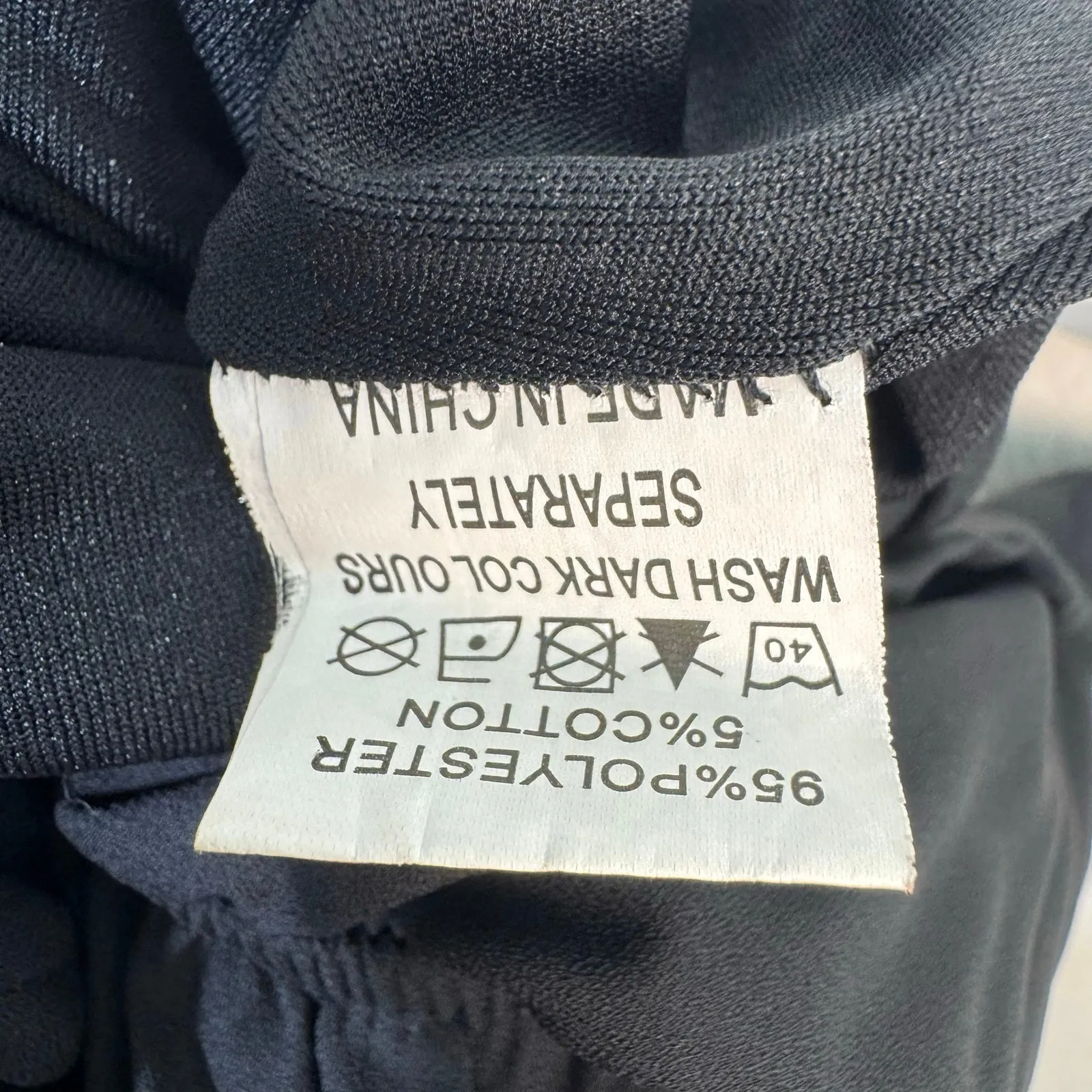 MISSGUIDED Double Front Slit Black Maxi Dress Plunging VNeck Size 2 Elastic Bust - Image 10