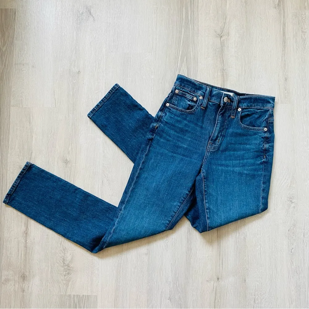 Madewell The High-Rise Slim Boyjean Denim Jeans Blue Sz 23 - Image 13
