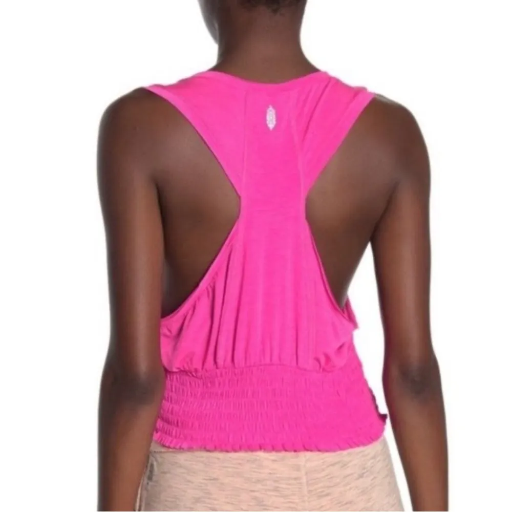 FP Movement NWT Say My Name Smock Top in Miami Pink size XS - Image 2