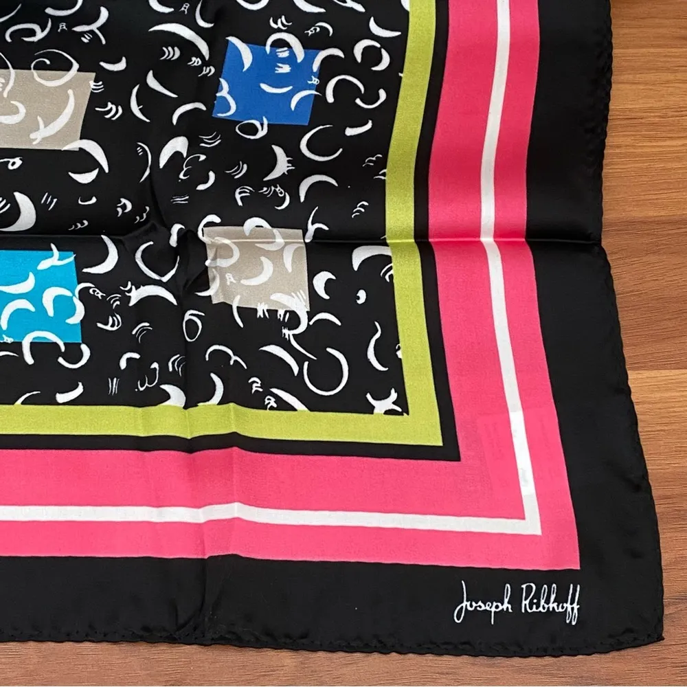 JOSEPH RIBKOFF Limited Edition Scarf Collection 221 Square Scarf 25X25 - Image 8