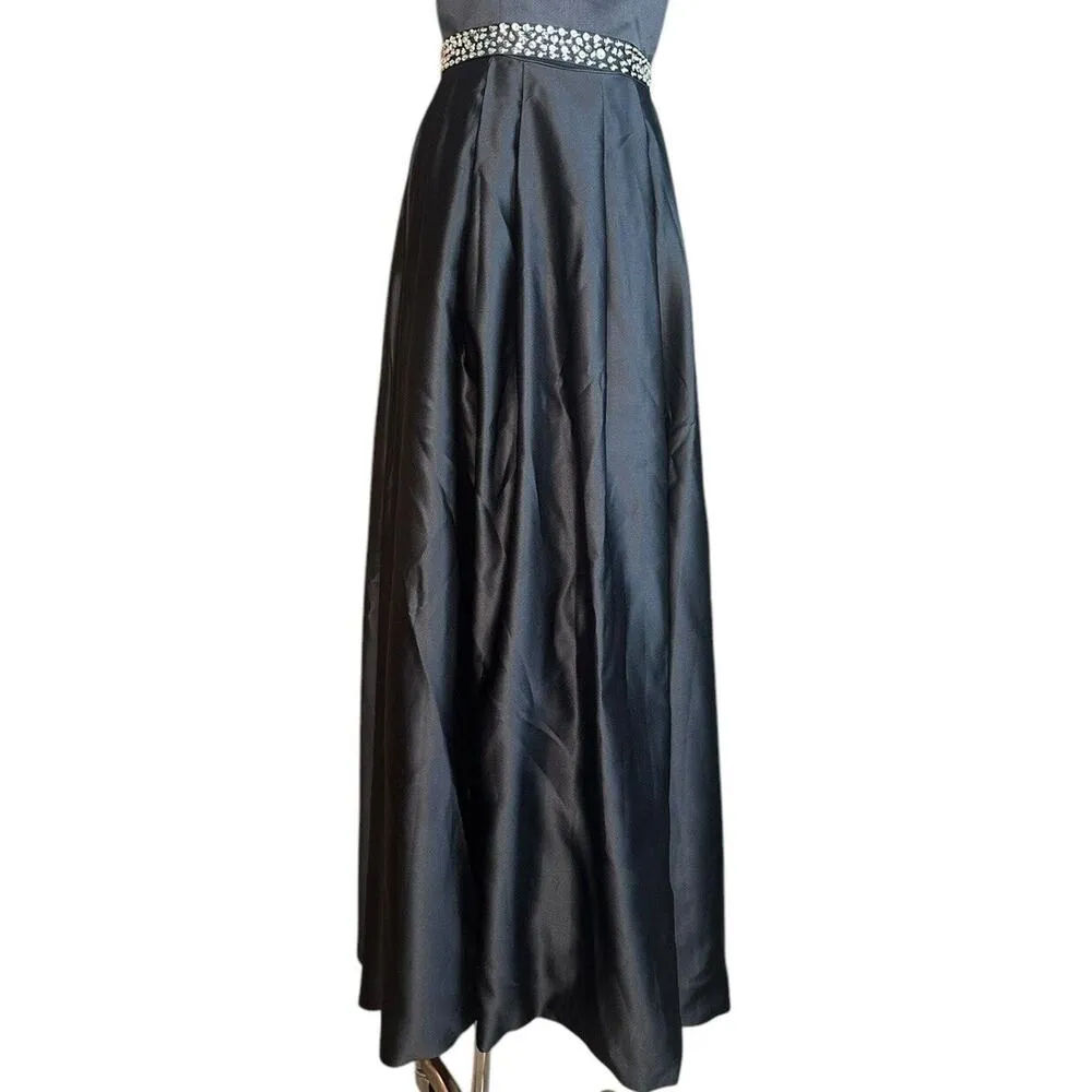 Womens Long Black Off the Shoulder Formal A - Image 4