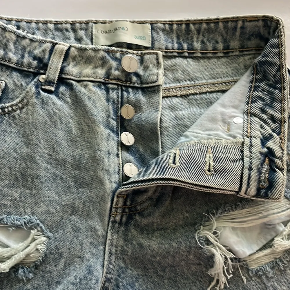 Ban Jara Acid Wash Cut Off Shorts High Rise Size 3/25 - Image 15