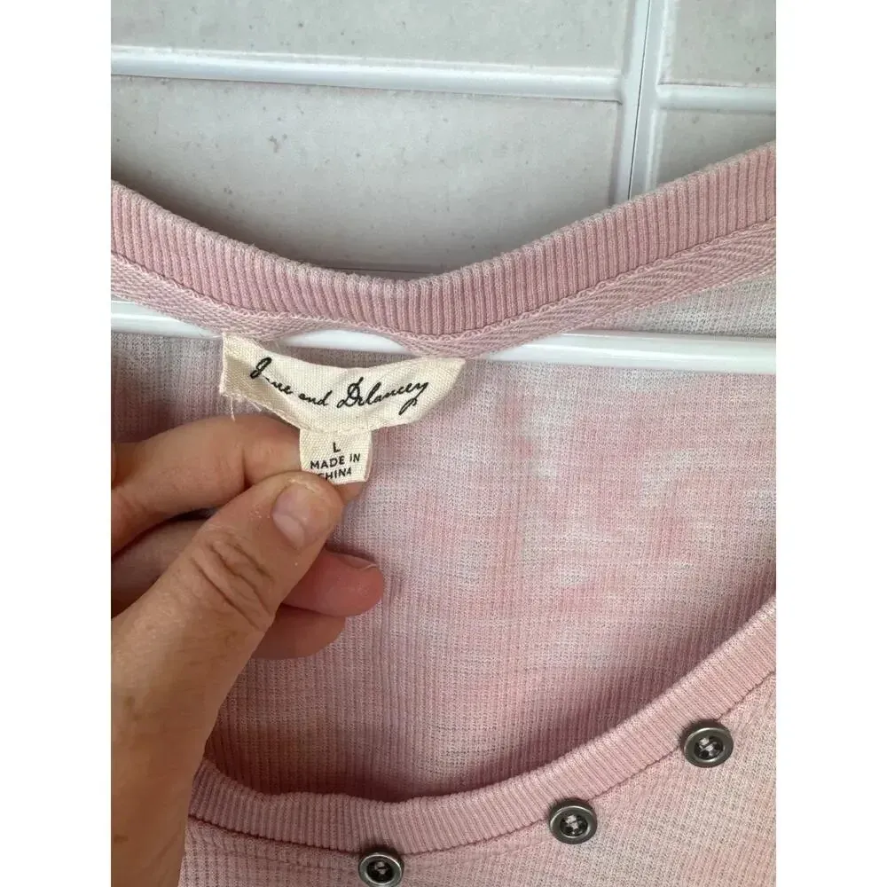 Jane and Delaney ribbed top size large - Image 3