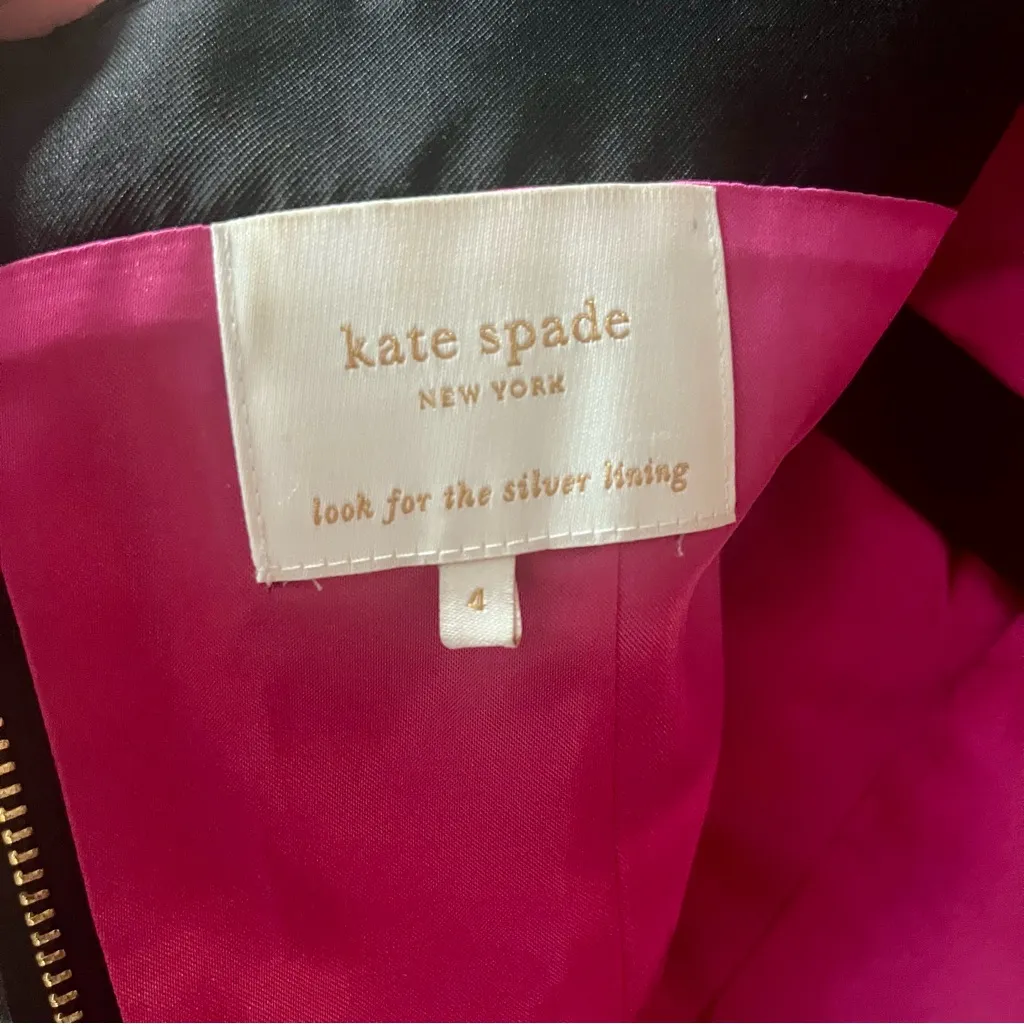 Kate Spade Black One-Shoulder Dress - Image 5