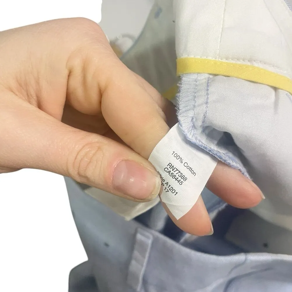 J Crew Womens Light Blue Cotton Cropped Chino Pants 2 Career - Image 5