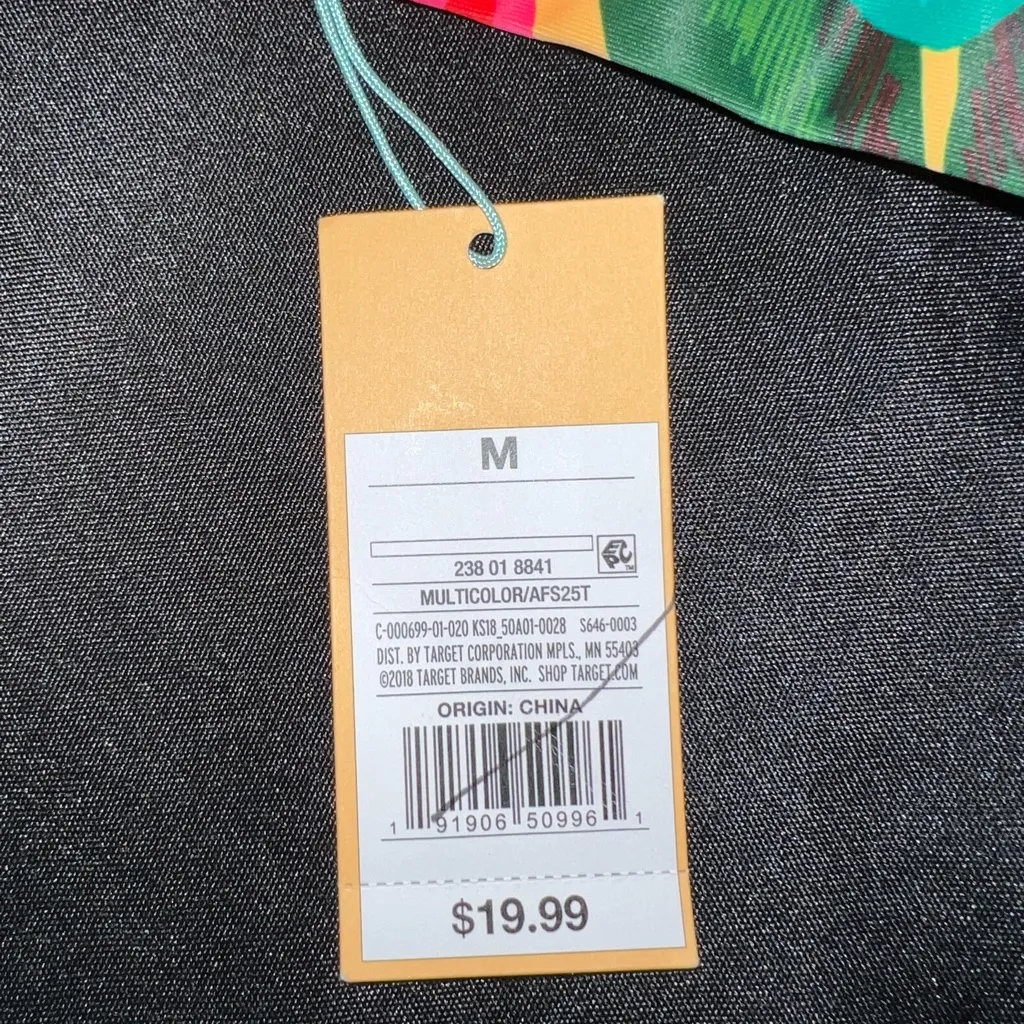 Kona Sol Colorful Floral Bikini Top - Image 3