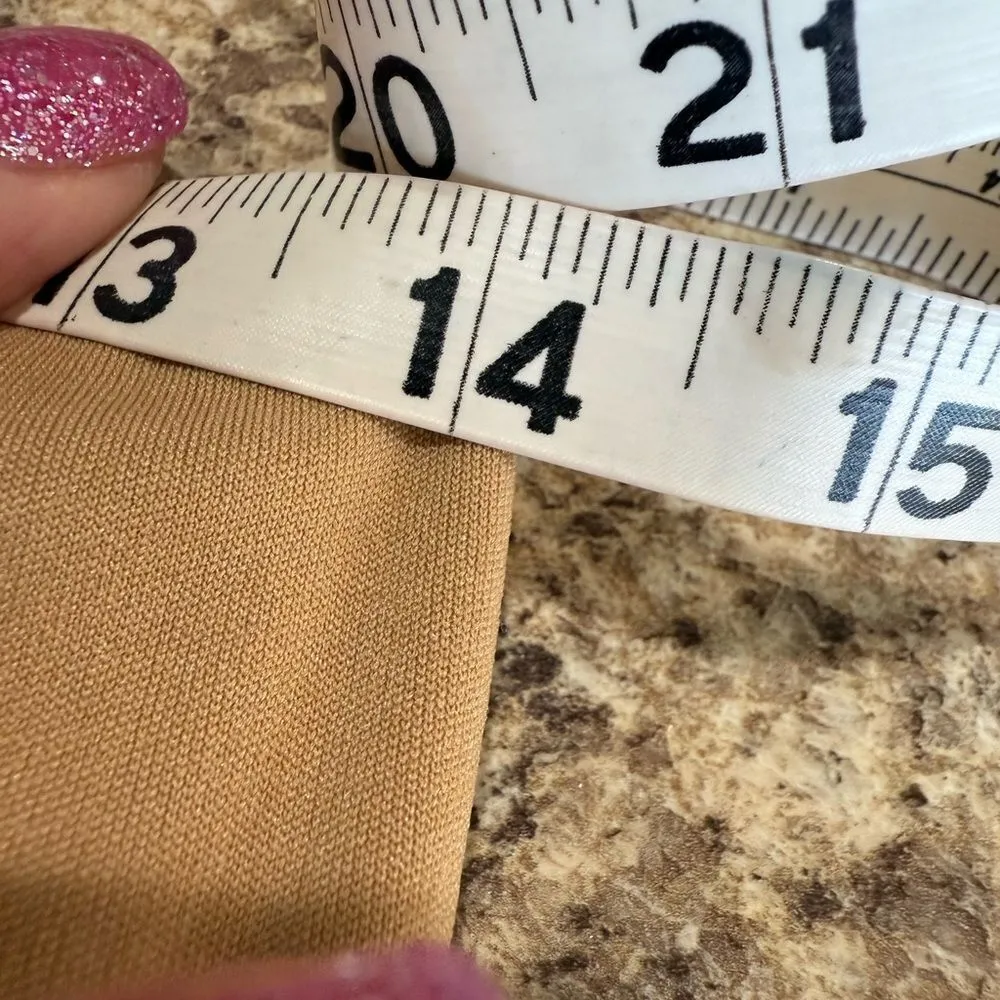 Tan Pants Side Pocket Medium Elastic Waistband - Image 6