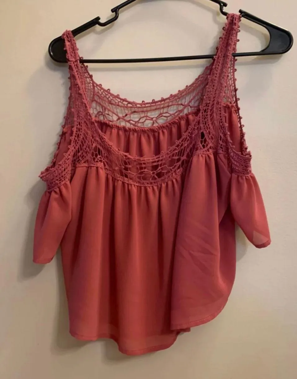 Rue21 Off the Shoulder flowy Top - Image 2