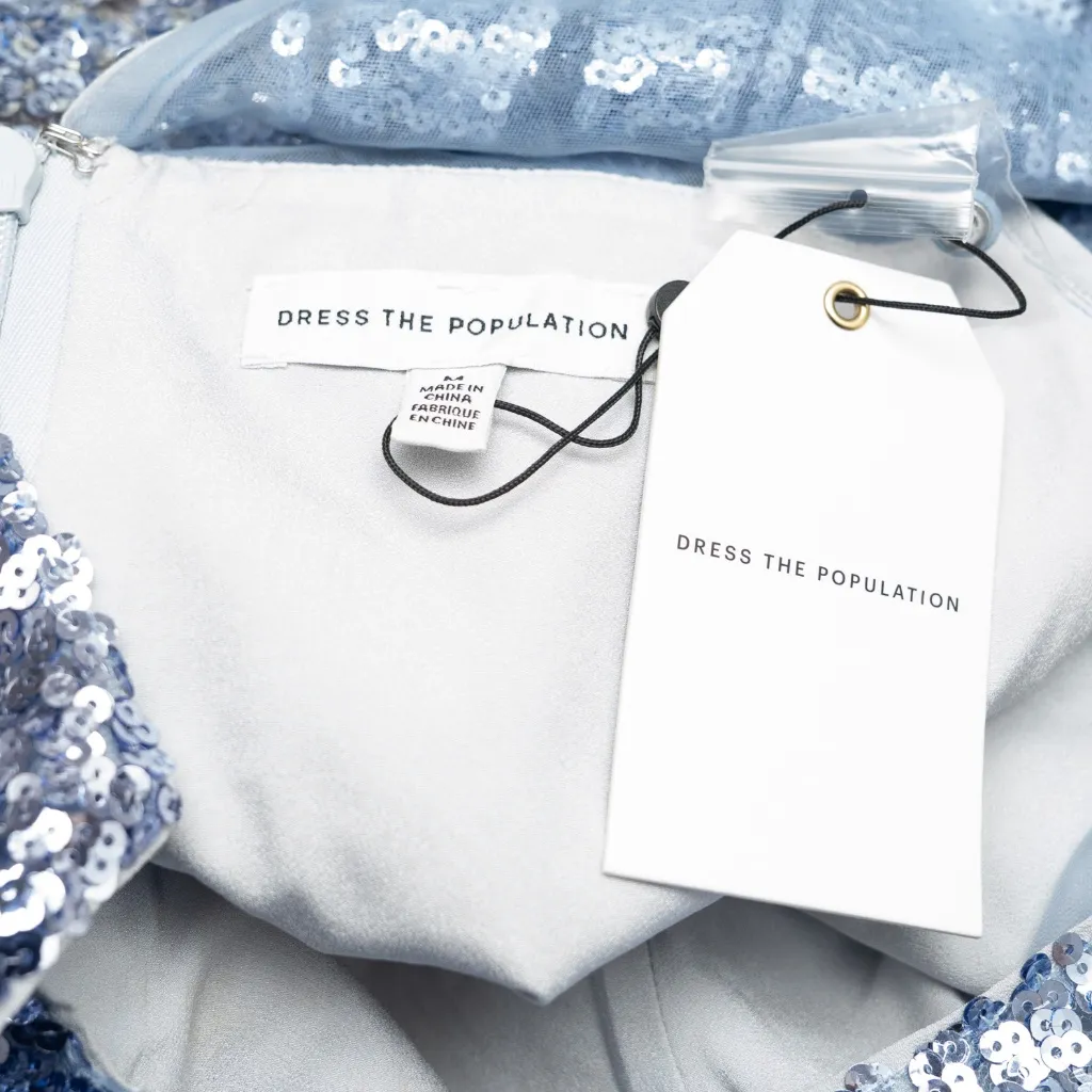 Dress The Population - Lia Midi Dress - Image 4