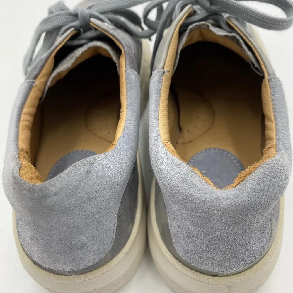 Sofft Women's Grey Camo Leather Lace Up Parkyn Platform Sneakers Size 8.5 - Image 5