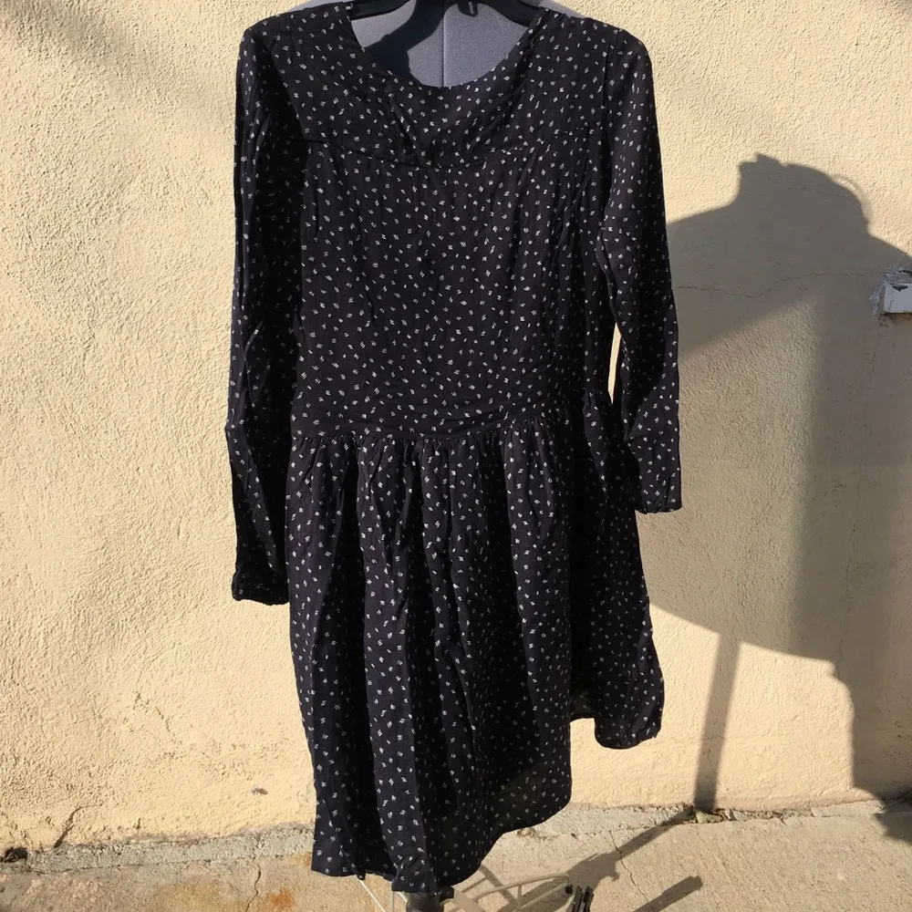 Cupcakes & cashmere dress with pockets (blk cont) - Image 3