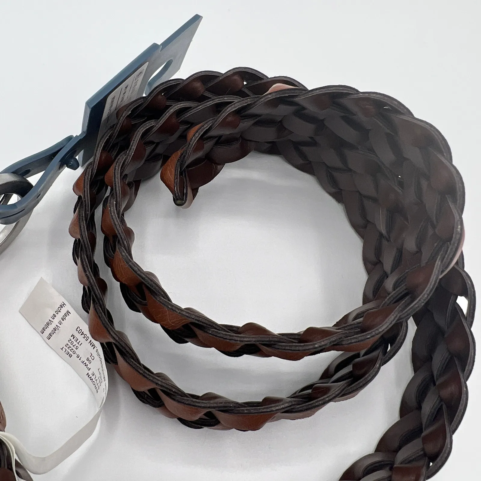 Universal Thread Women's Brown Braided Belt - Size Medium - NWT - Image 3