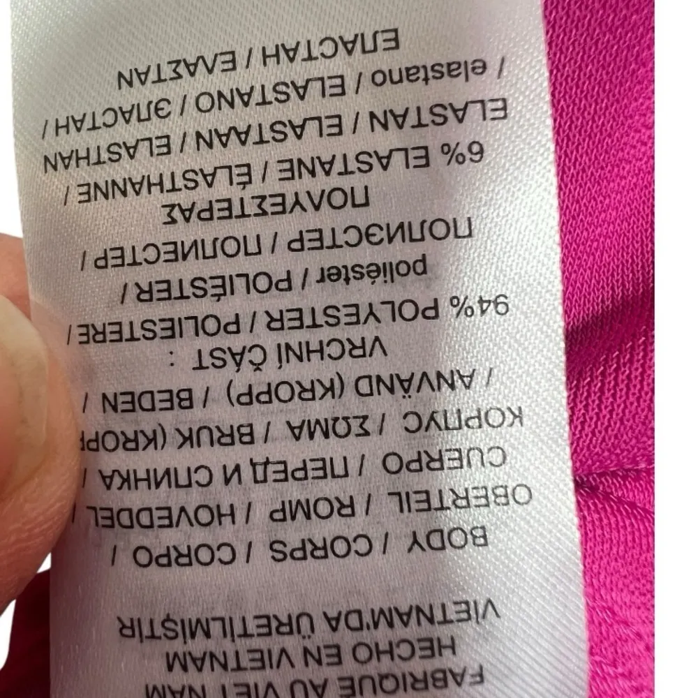 Lauren Ralph Lauren Long Sleeve Button Down Blouse Top Pink Size Large Old Money - Image 10