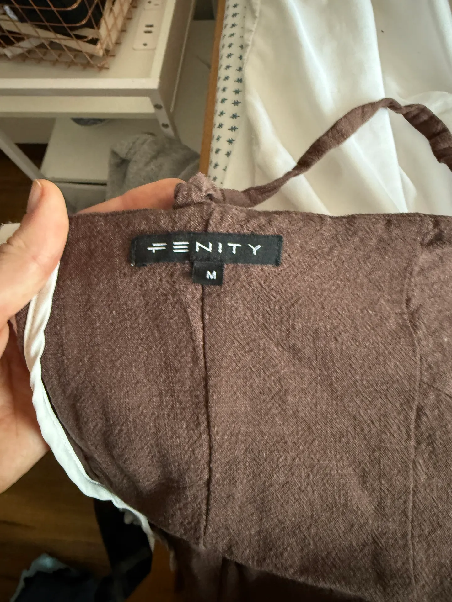 Fenity Fashion Brown Corset Top - Image 3