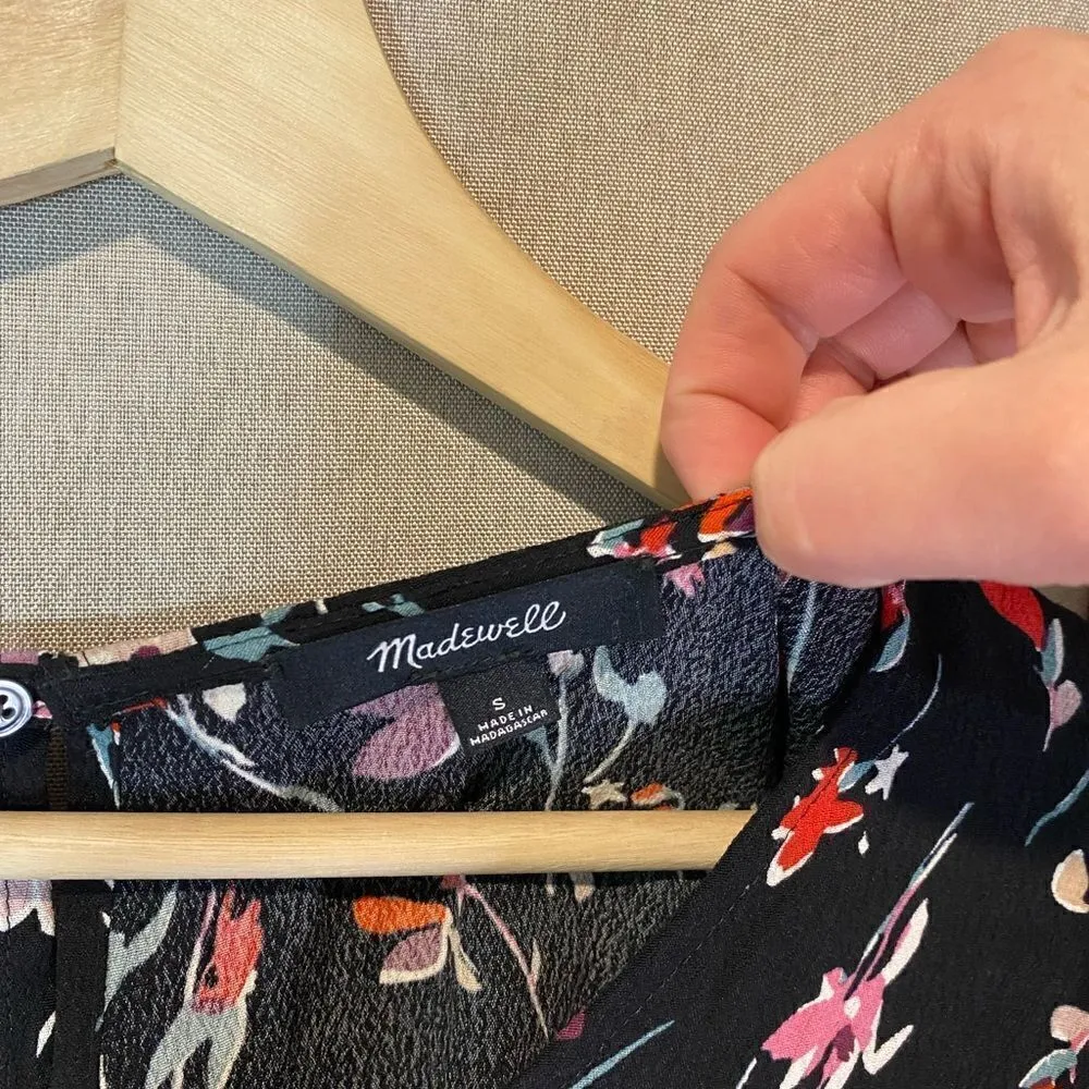 Madewell drifting flowers blouse  - Image 4