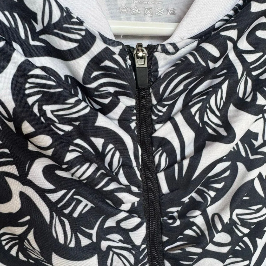 90 Degree by Reflex Sleeveless Zip Top Size M Size M - Image 5