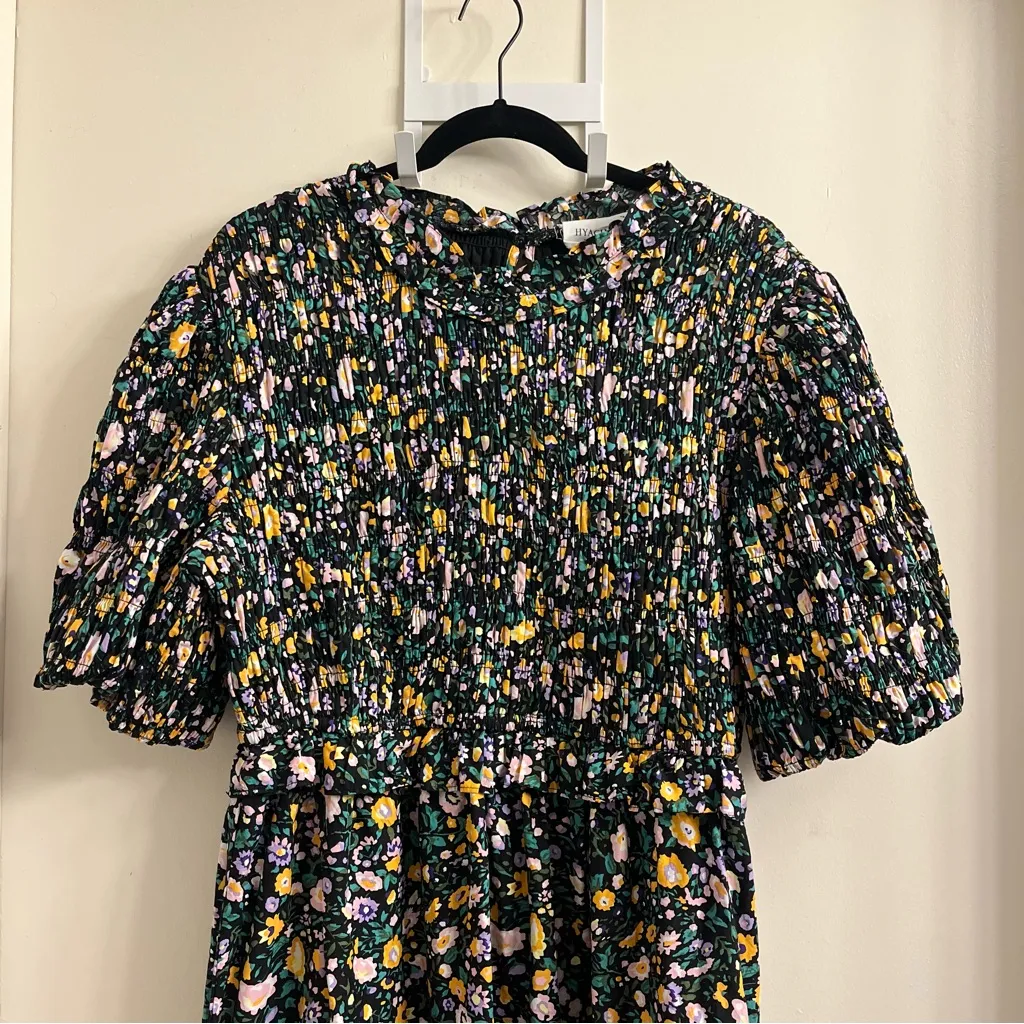 Hyacinth House Samantha Floral Midi Dress XL - Image 6