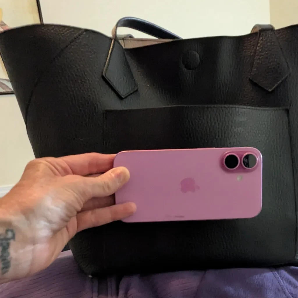 New York Jones Black Tote With Silver Stud Accents - Image 12