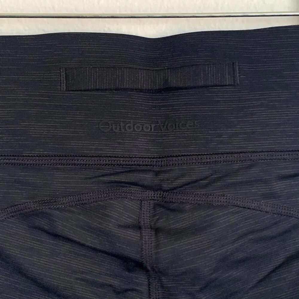NWT Outdoor Voices Techsweat Core 3/4 Leggings in Night - Image 7