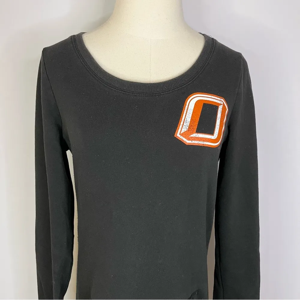 PINK VICTORIA’S SECRET Collegiate Collection Oklahoma State Tunic Sweater Medium - Image 3