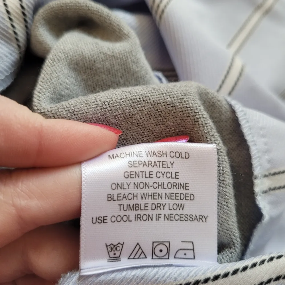 Olivia Sky Gray Mixed Media Sweater - Image 10