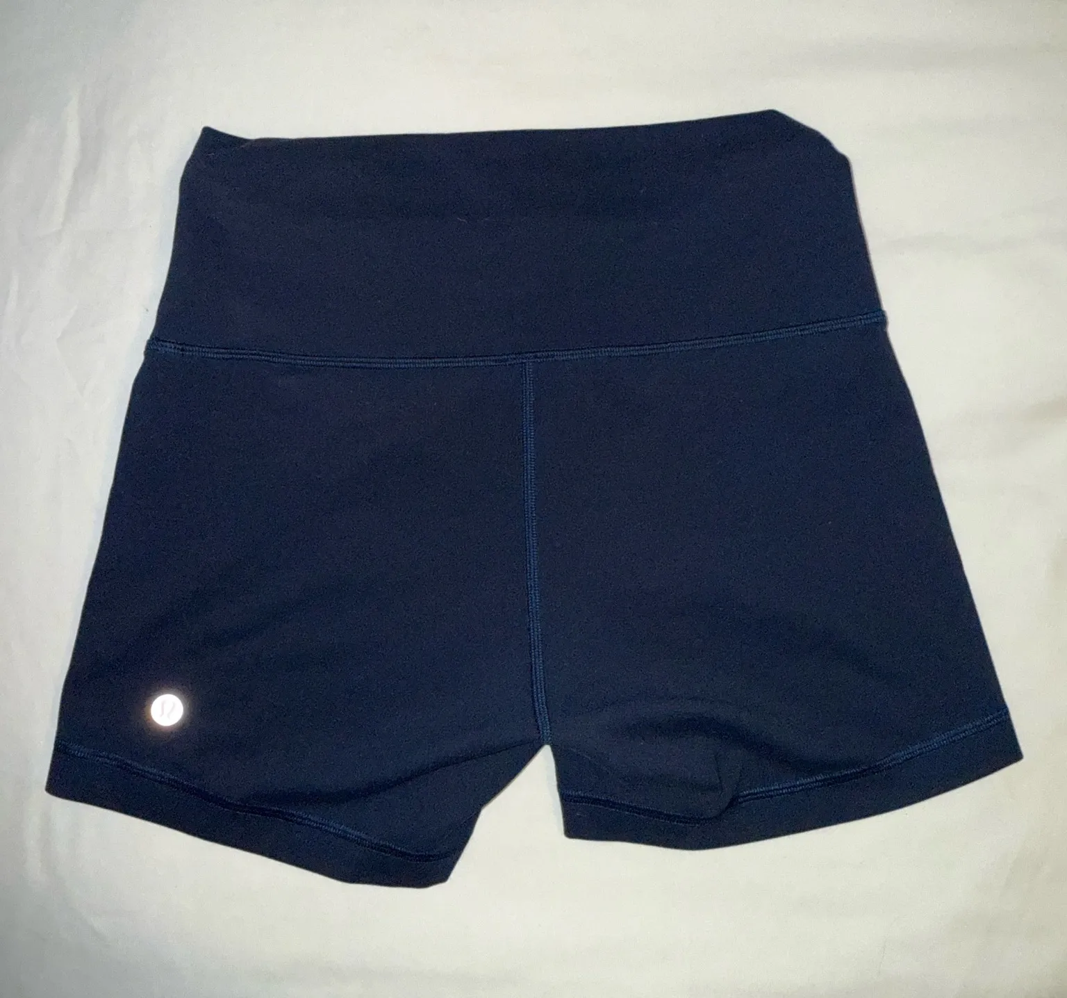 Lululemon  Navy Biker Shorts - Image 2