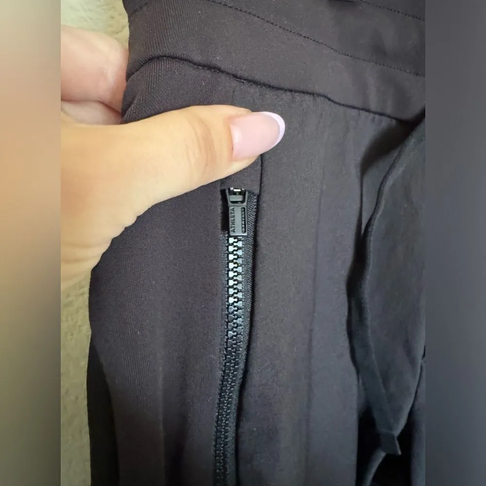 ATHLETA Headlands Hybrid Trek Jogger Pants Sz 2 Tall in Black‎ Pantalon - Image 6