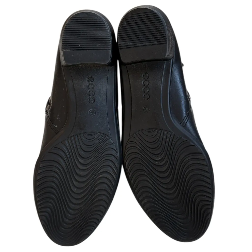 EUC Ecco Leather Ankle Boots Black Size 8 - 8.5 - Image 7