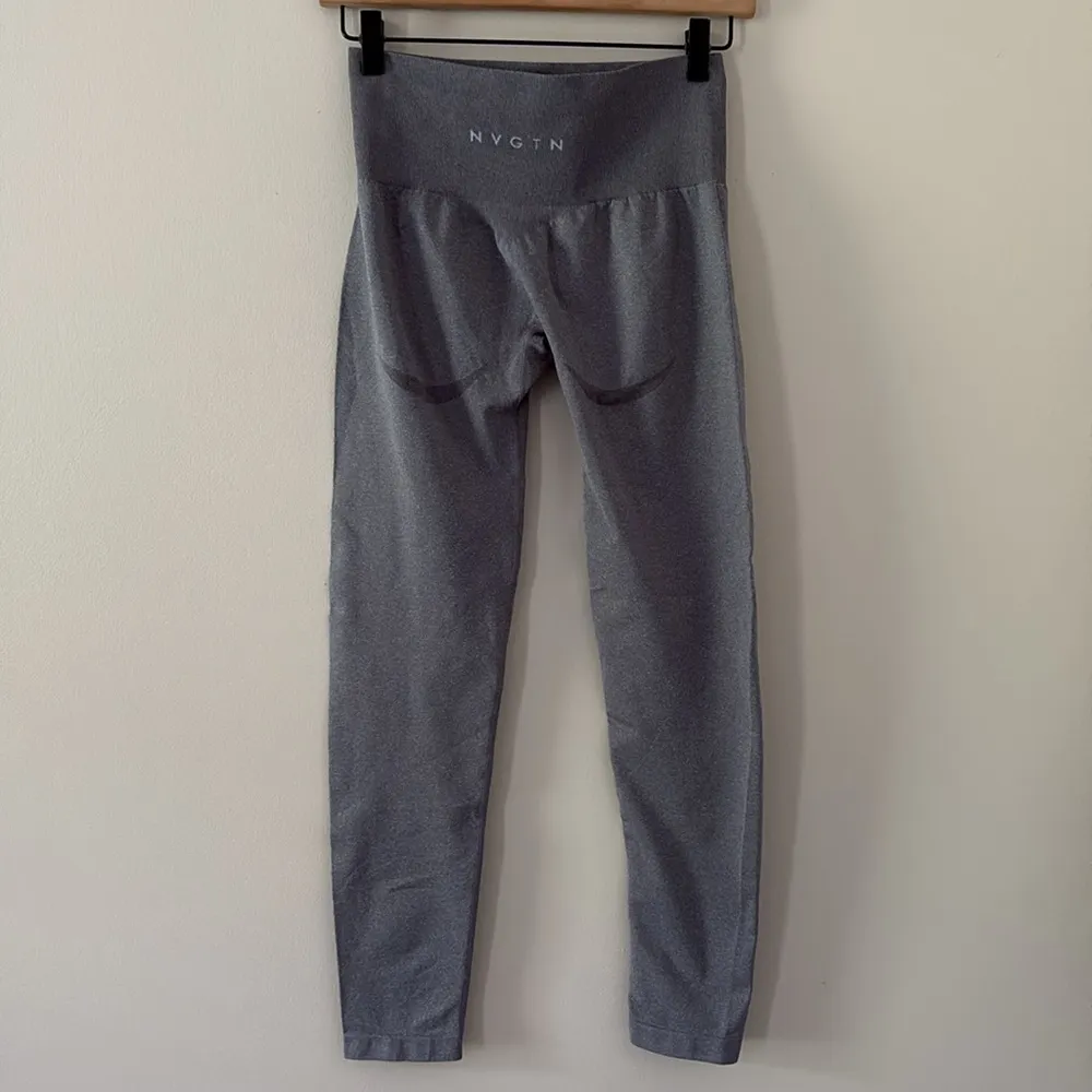 NVGTN Grey Contour 2.0 Seamless Leggings Shading High Waist Size M - Image 3