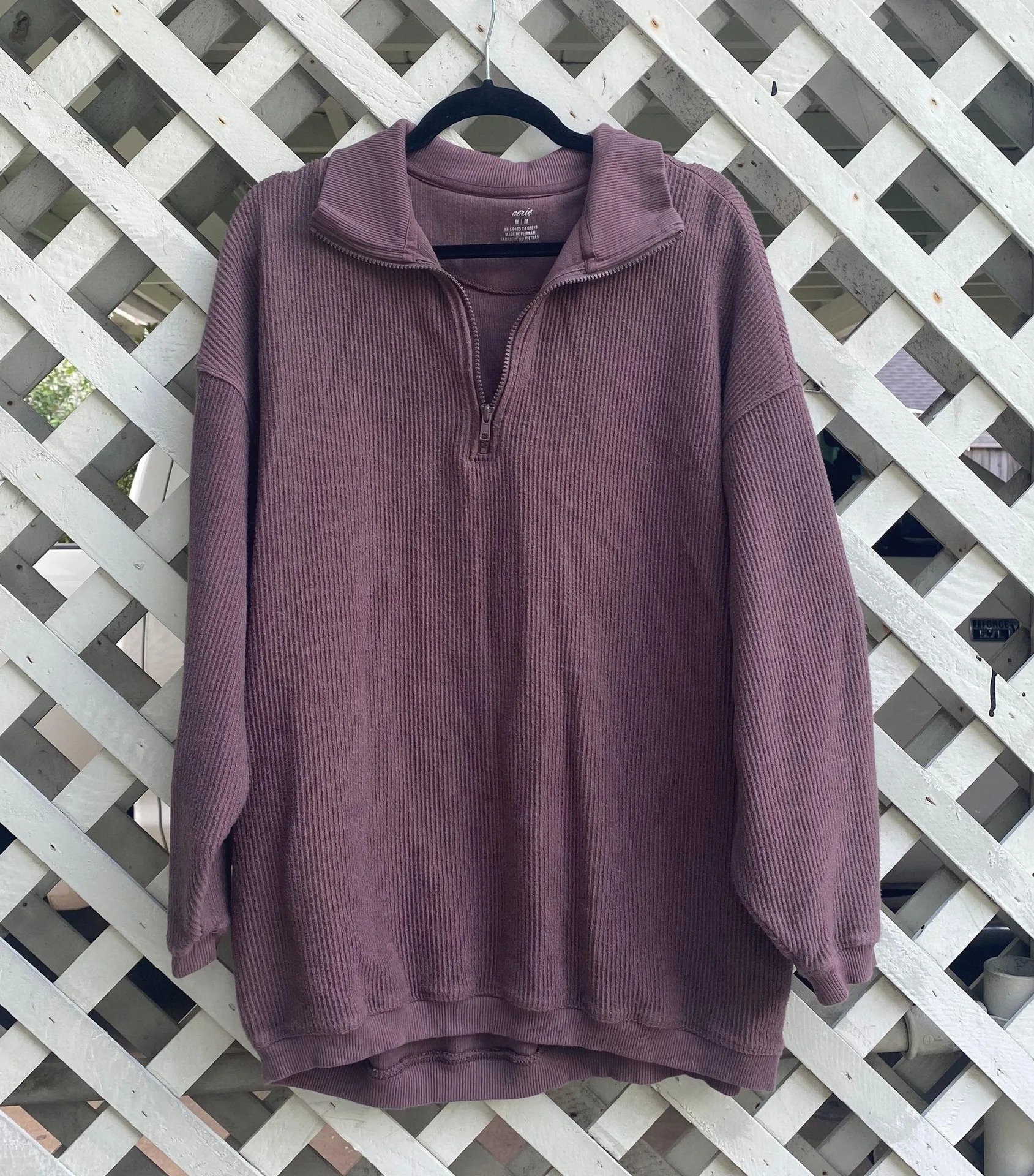 Aerie ribbed pullover quarter zip - Image 3