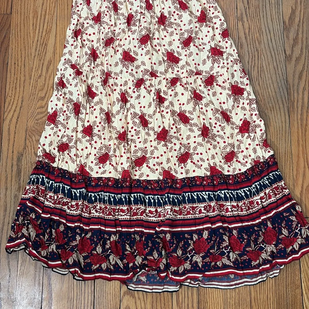 Anthropologie x Faithfull Melia Midi Dress size 4 Small‎ - Image 5