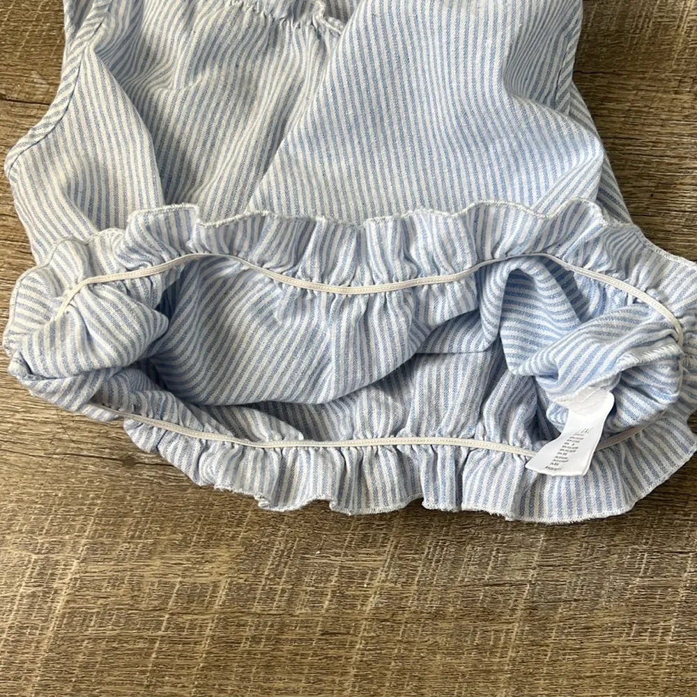 John Galt Pin Stripe Crop Top Size XS - Image 4