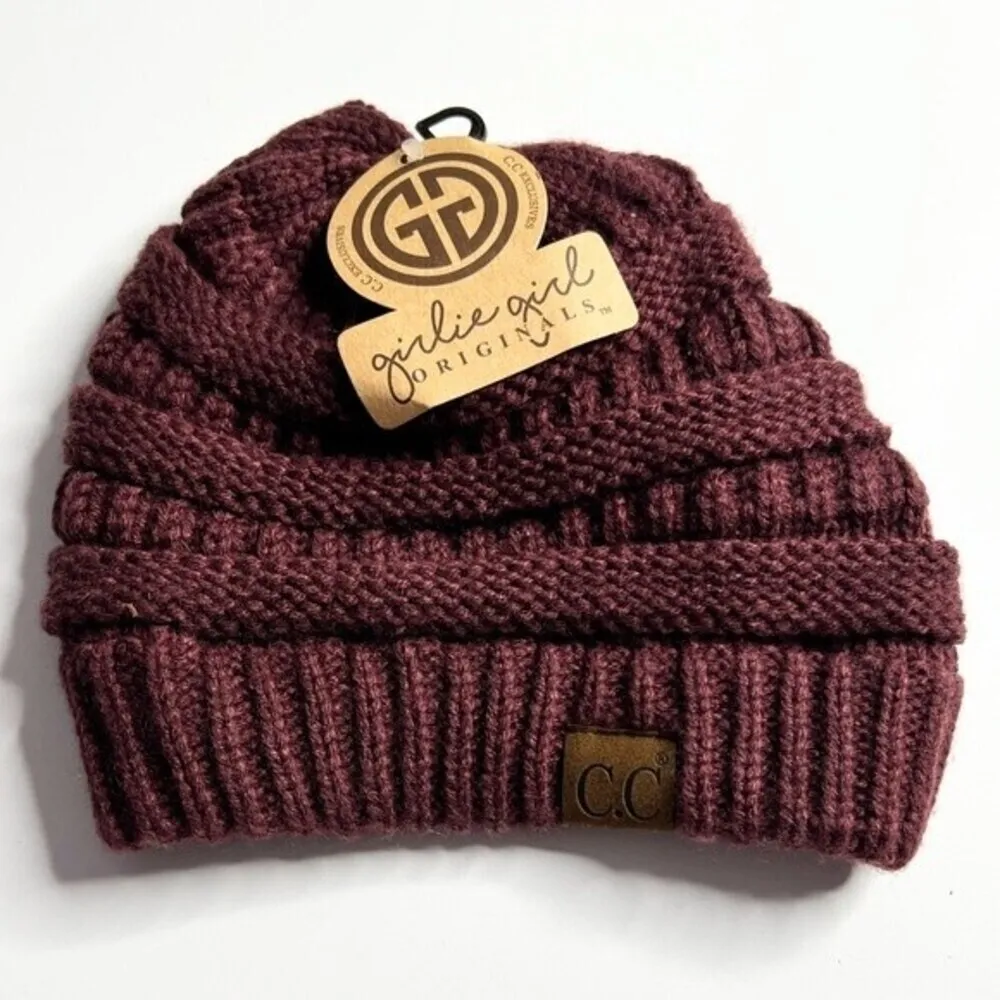 Original C.C Hat Beanie color MONACO ONE SIZE. Brown - Image 5
