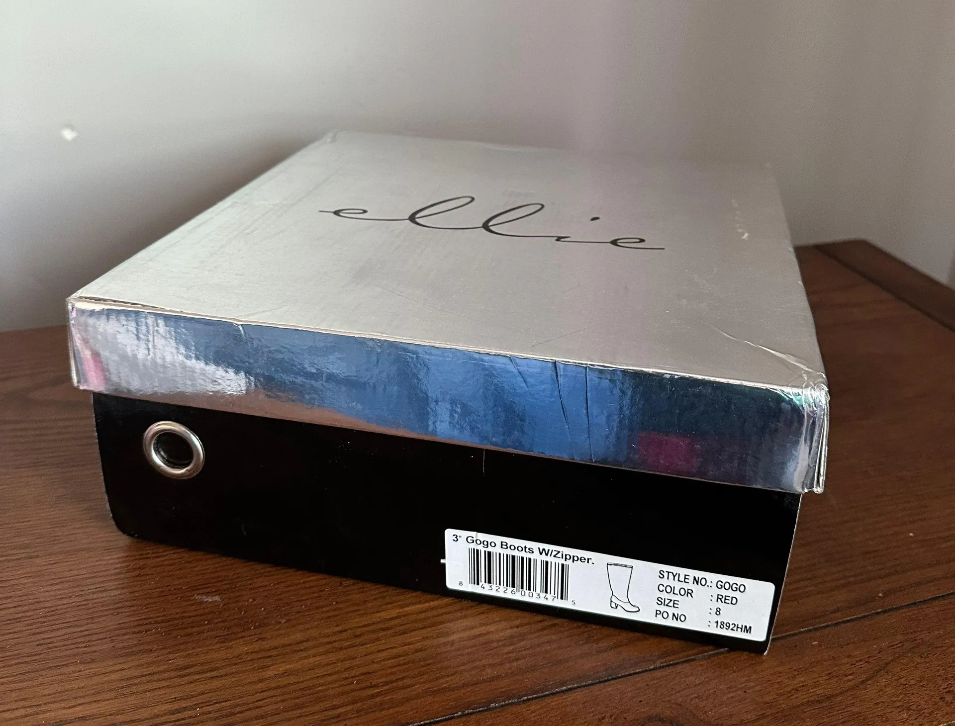 Red Knee High Boots - Image 5