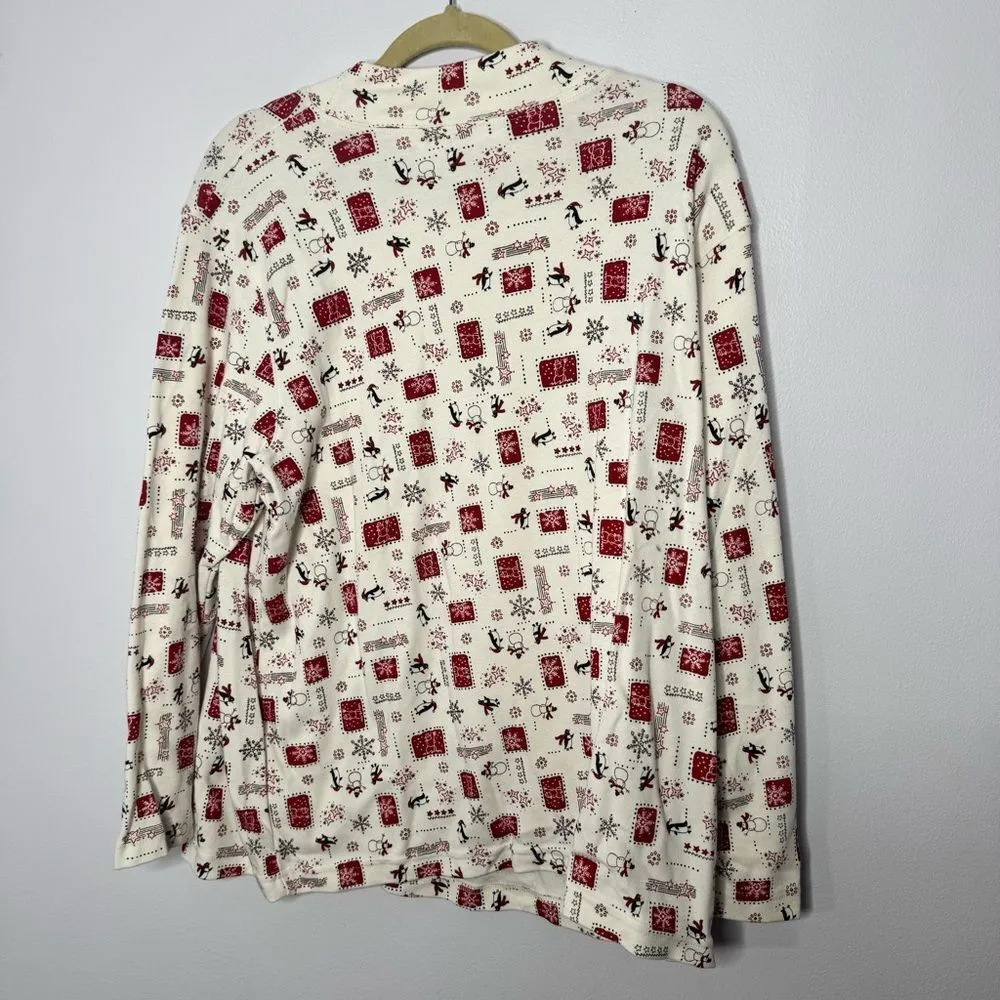 Vintage white Stag winter crewneck size 38/40 - Image 6