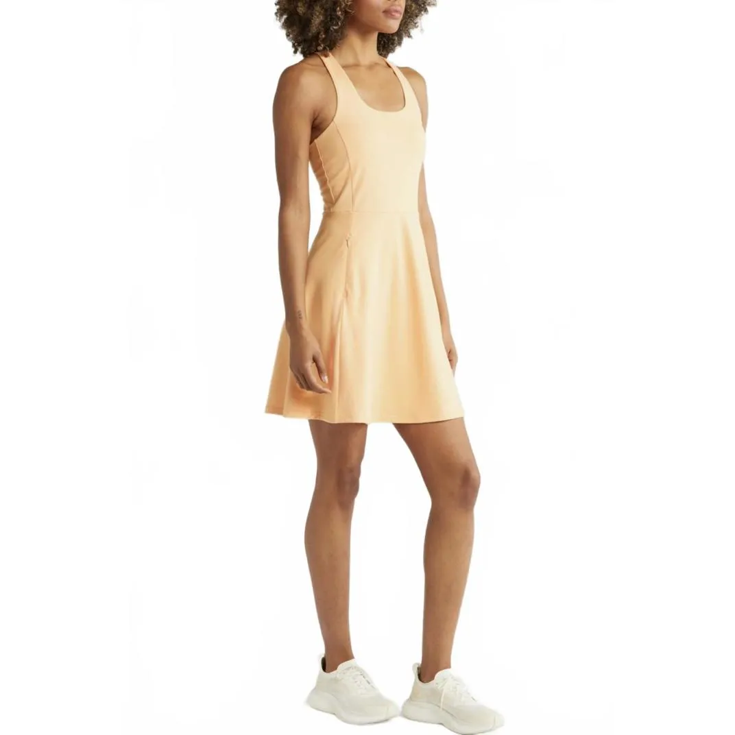 Zella Daybreak Cross Back Tennis Dress Coral Beads NWT XS - Image 4