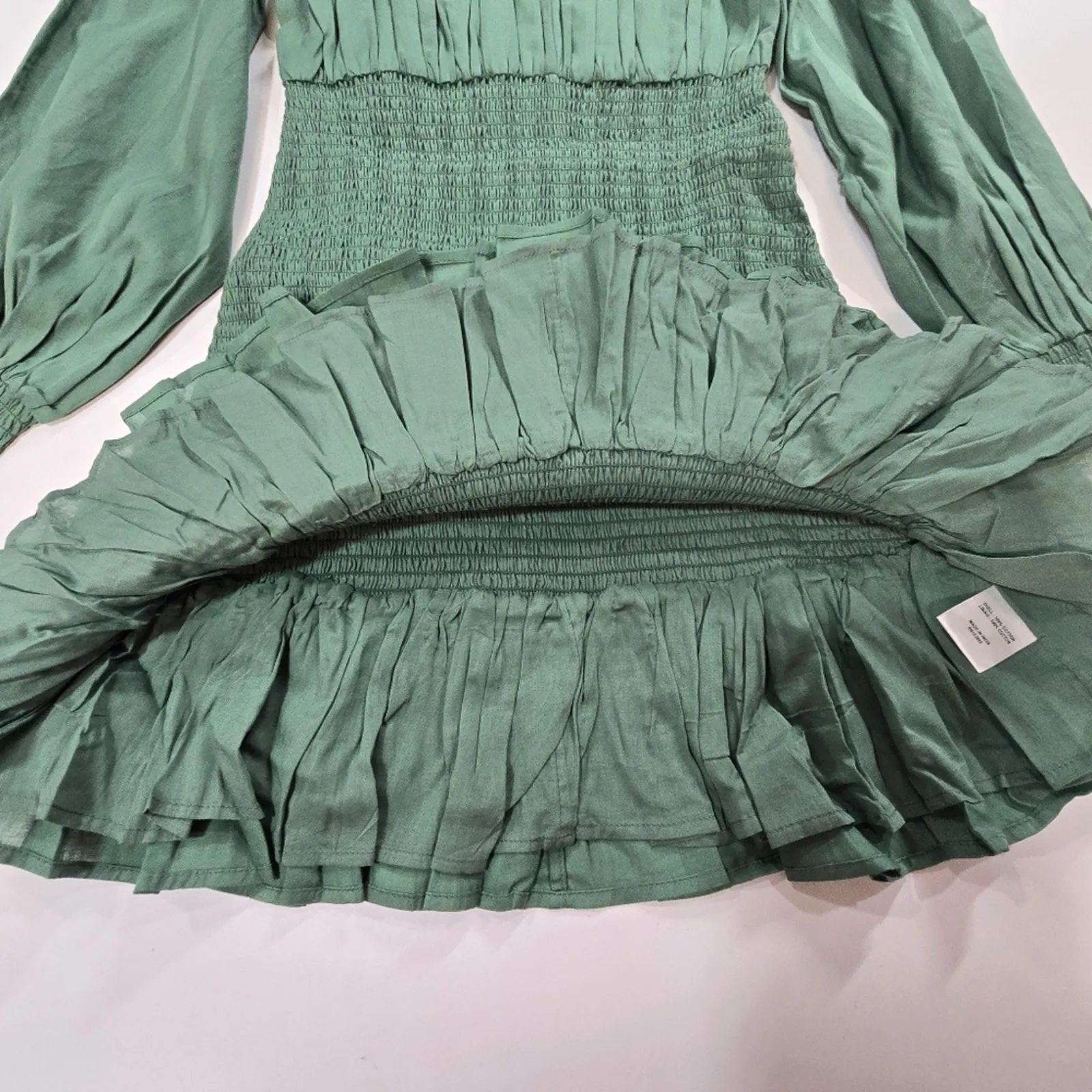 Tularosa Melody Dress in Sage Green Medium - Image 5
