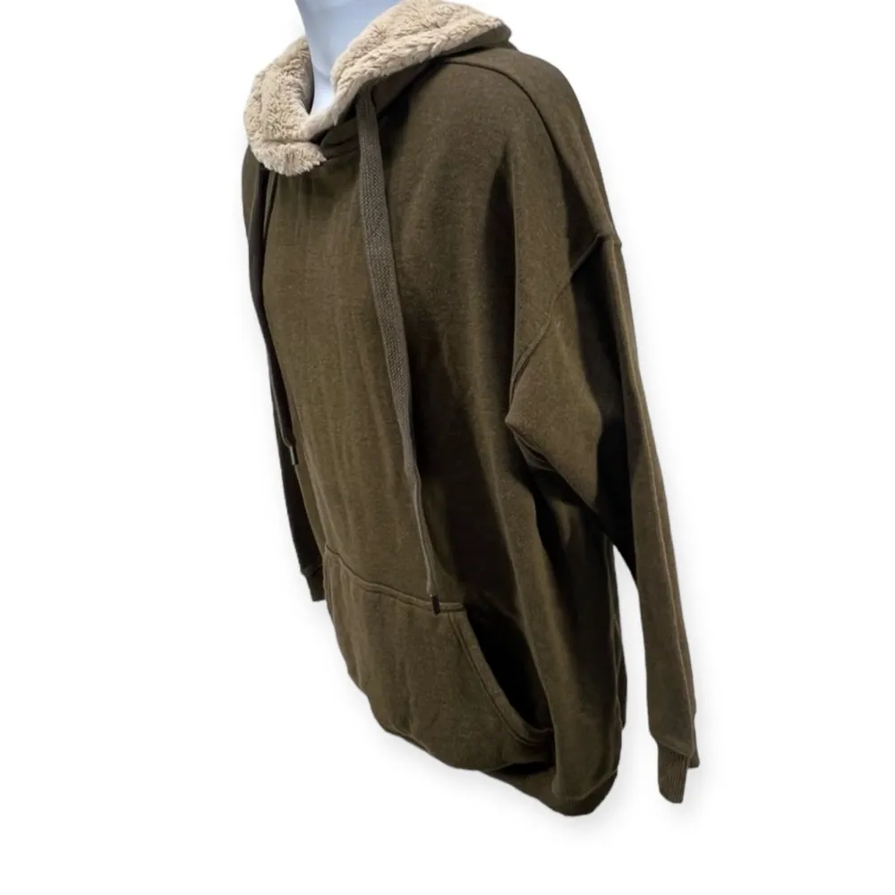 Sherpa Lined Hoodie Jacket Size M - Image 7