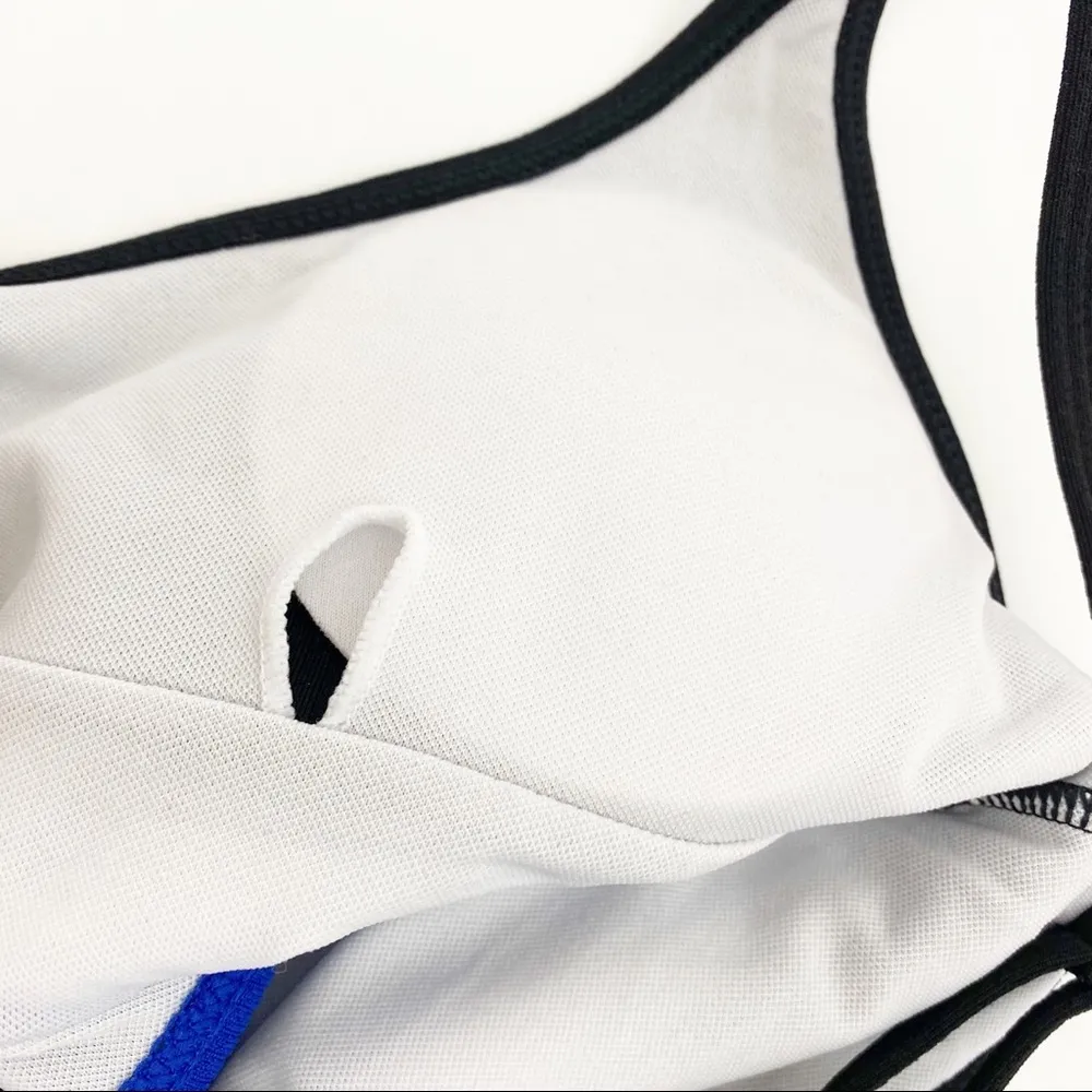 Shein Ribbed Colorblock High Waisted Bikini - Image 9