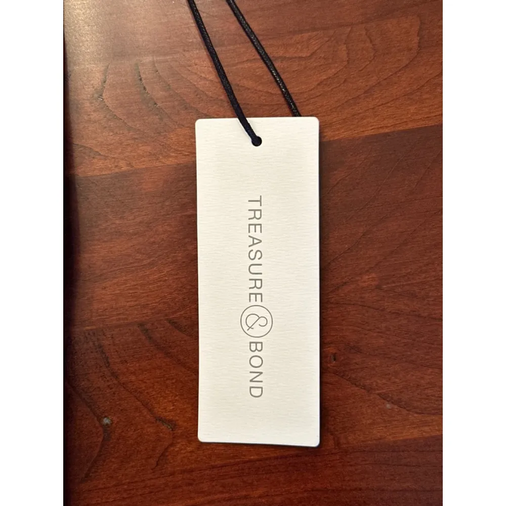 NWT Treasure & Bond XXS (oversized) Gray Lightweight Crewneck Sweater - Image 10