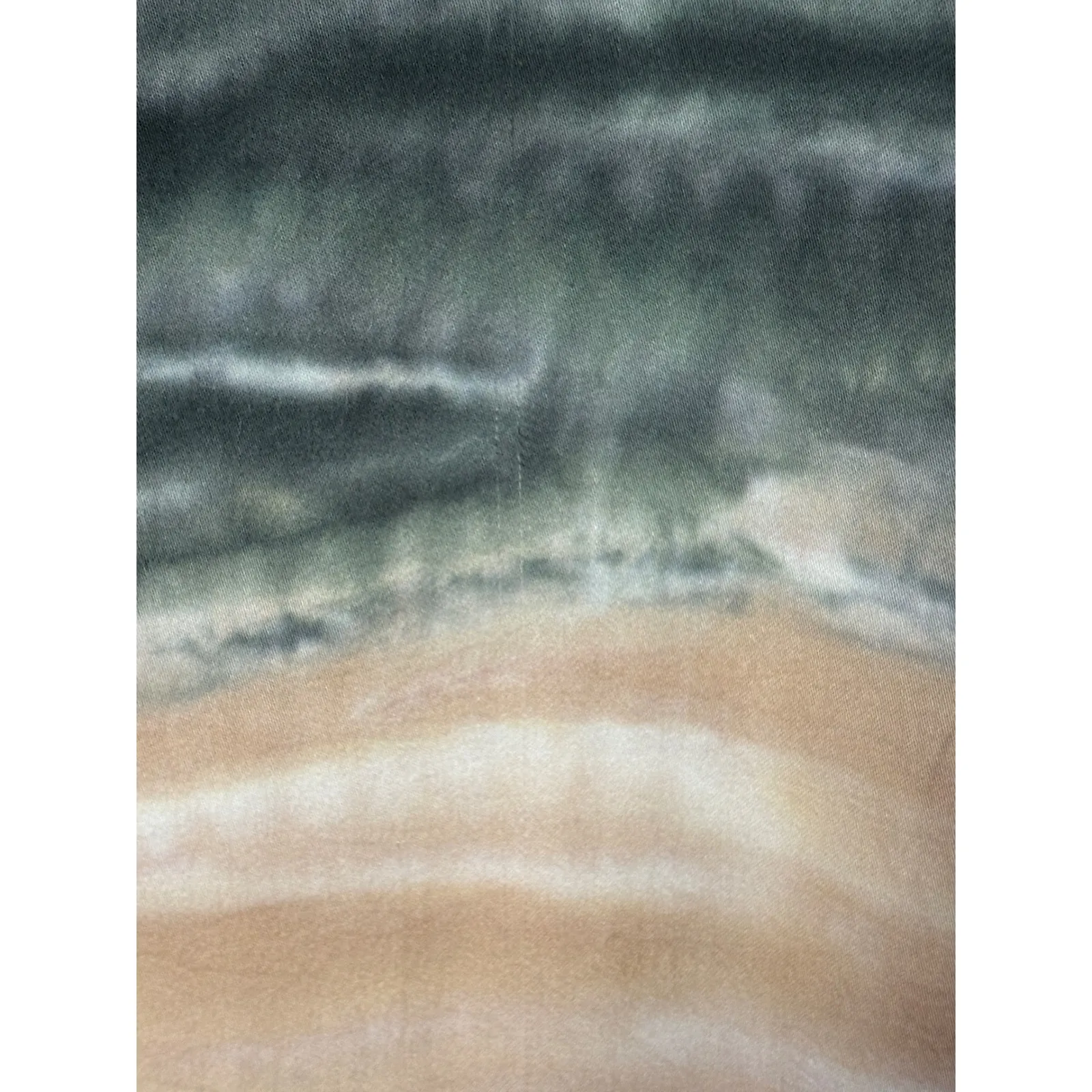 Anthropologie Dolan Left Coast Trina Tie-Dye Midi Dress Gray White Boho Size M - Image 9