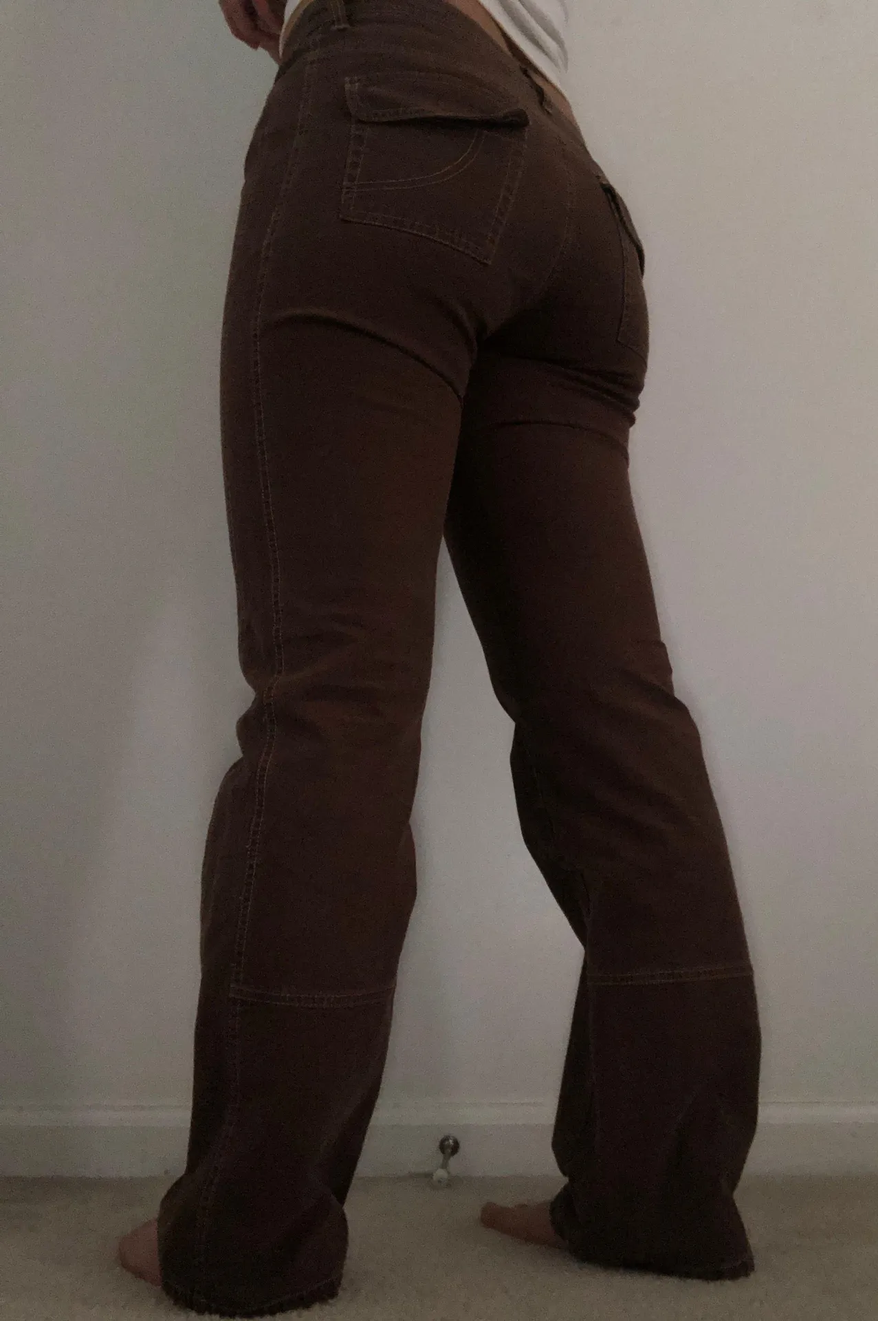 Rare Vintage Brown Prana Jeans - Image 3