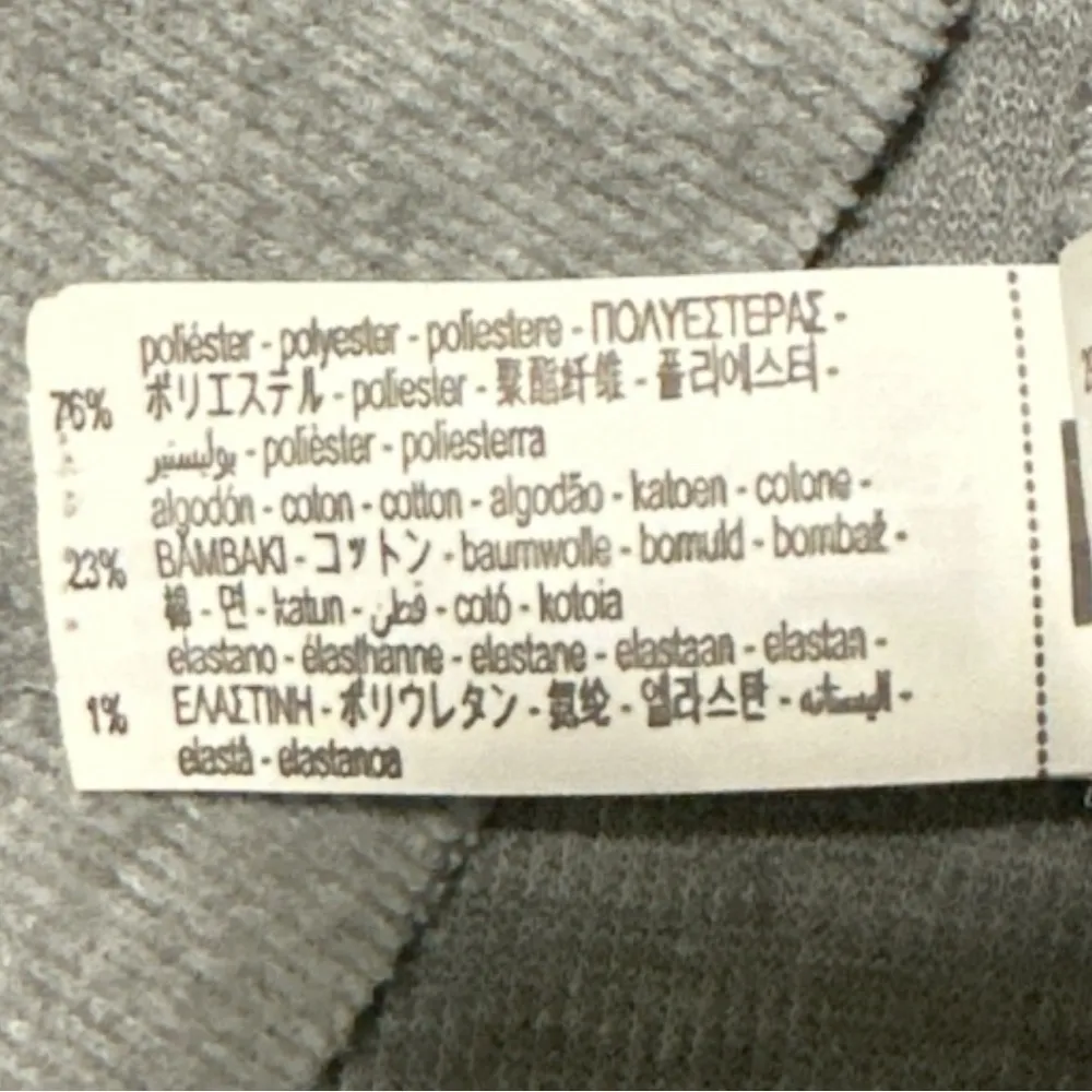 Zara Gray Sleeveless Turtleneck Sweater Vest Women’s Size M Minimalist Knit Top - Image 3